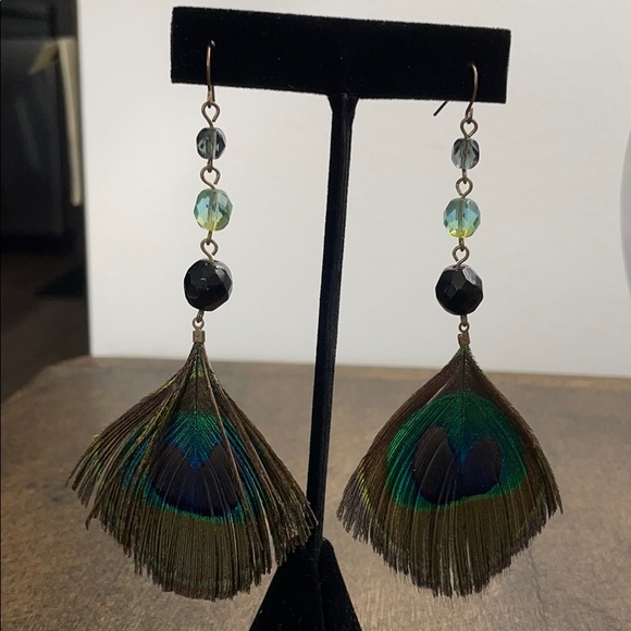 Free People Peacock Earrings - Picture 2 of 5
